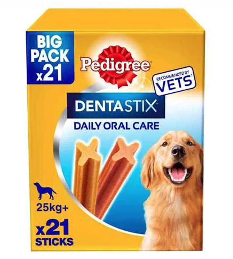 Pedigree Dentastix Large Dog Pack of 21